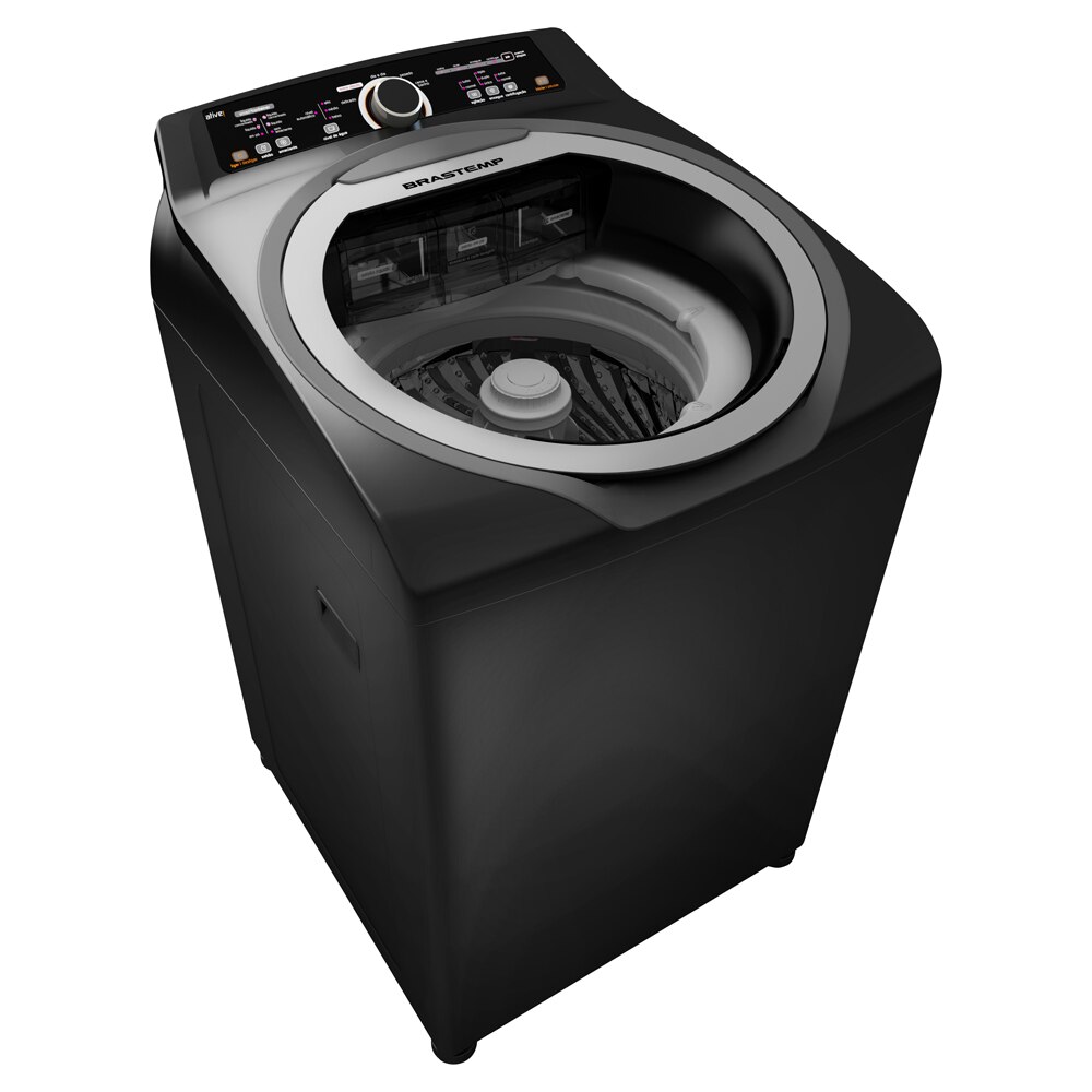 Lavadora de Roupas Brastemp 15Kg BWN15AKANA Evox Acima