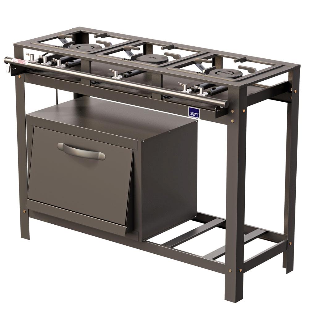 Fog O Industrial Tron 3 Bocas 51 09 0091 Com Forno Fog Es Fog O Industrial Tron 3 Bocas 51 09 0091 Com Forno Fog Es
