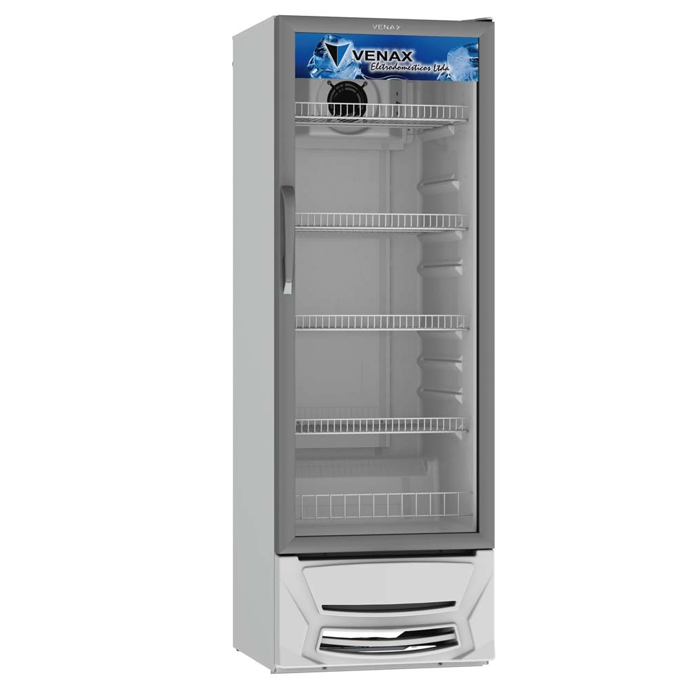 Refrigerador Expositor Vertical Venax VV 300 Branco com Prateleiras