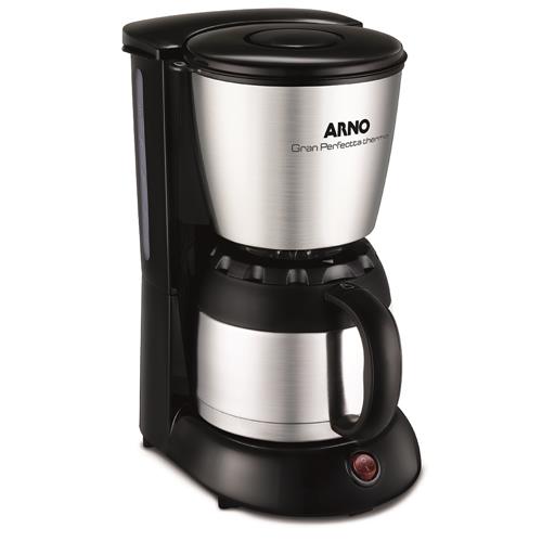 Cafeteira Elétrica Britânia Cp30 Temp Preto Aço Escovado 220v Cafeteira Eletrica Arno Gran Perfectta Thermo Cfx2 Para 24 Xicaras Preto Inox Cafeteiras Eletricas Ponto Frio 15516879
