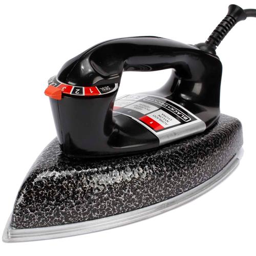 Ferro a Seco Black + Decker VFA ECO com Controle de Temperatura - Craquelado é ruim? Ferro a Seco Black + Decker VFA ECO com Controle de Temperatura - Craquelado é boa?