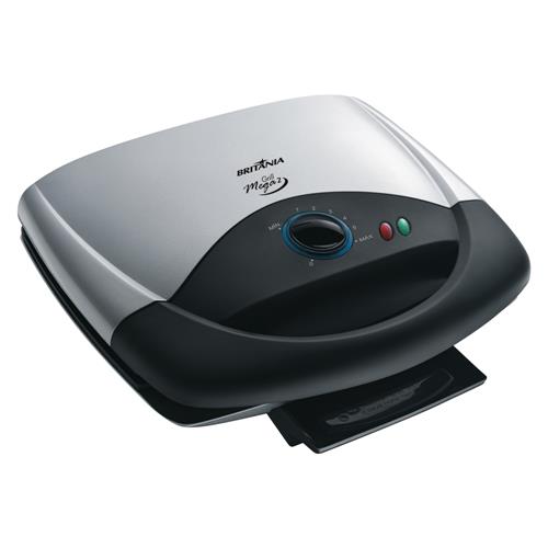 Grill Britânia Mega 2 - Cinza/Preto é boa?