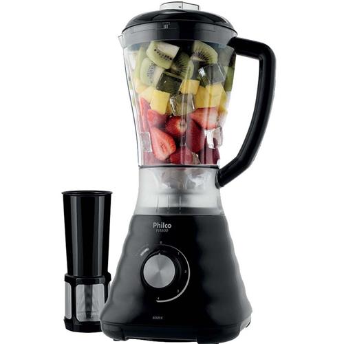 Liquidificador Philco PH800 com 4 Velocidades e 800W - Preto Menor preço em Liquidificador Philco PH800 com 4 Velocidades e 800W - Preto