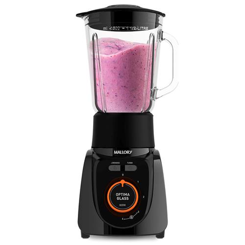 Liquidificador Mallory Optima Glass com 4 Velocidades 820W – Preto  é boa?