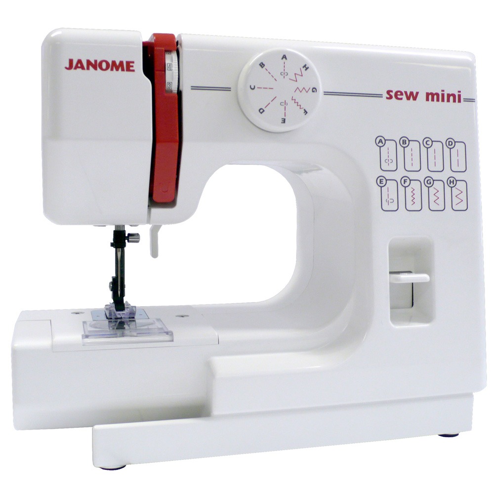 Máquina de Costura Janome Sew Mini 525 Branca Costura no