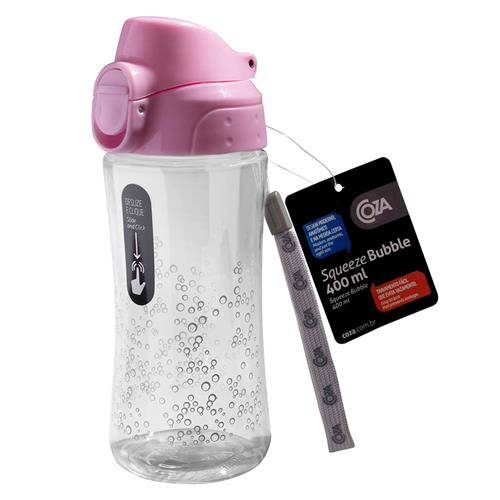 Squeeze Coza Bubble 61050/3407 – 400 ml Menor preço em Squeeze Coza Bubble 61050/3407 – 400 ml
