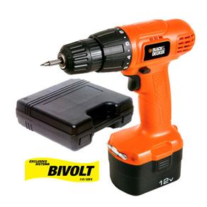 Furadeira/Parafusadeira à Bateria Black&Decker CD121K-BR Bivolt c/ Maleta Plástica - 12V é boa?