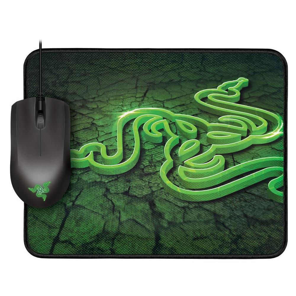 Combo do Mouse Razer Abyssus 2000 DPI + Goliathus Small Fissure Control