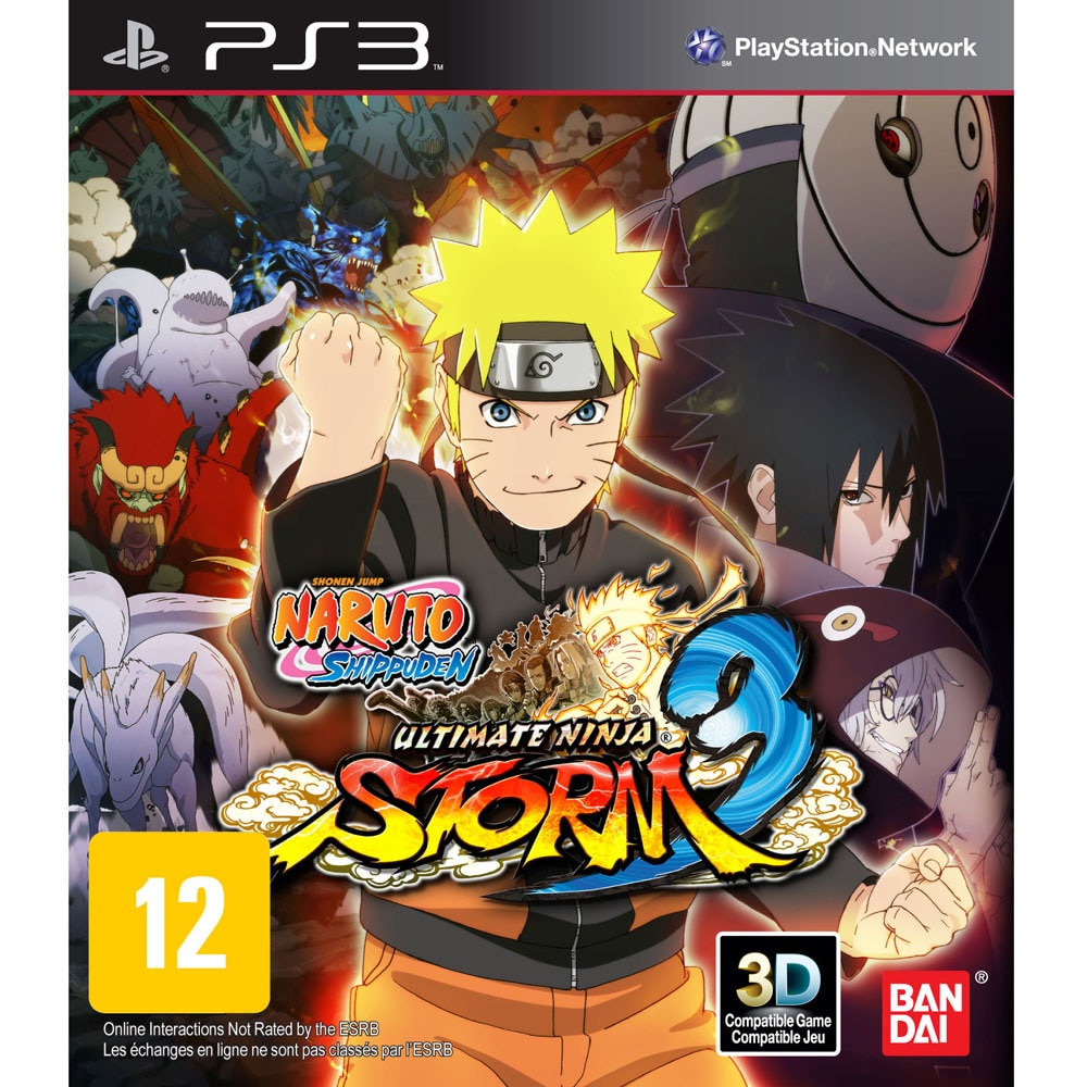 Jogo Naruto Shippuden: Ultimate Ninja Storm 3 - PS3 ...