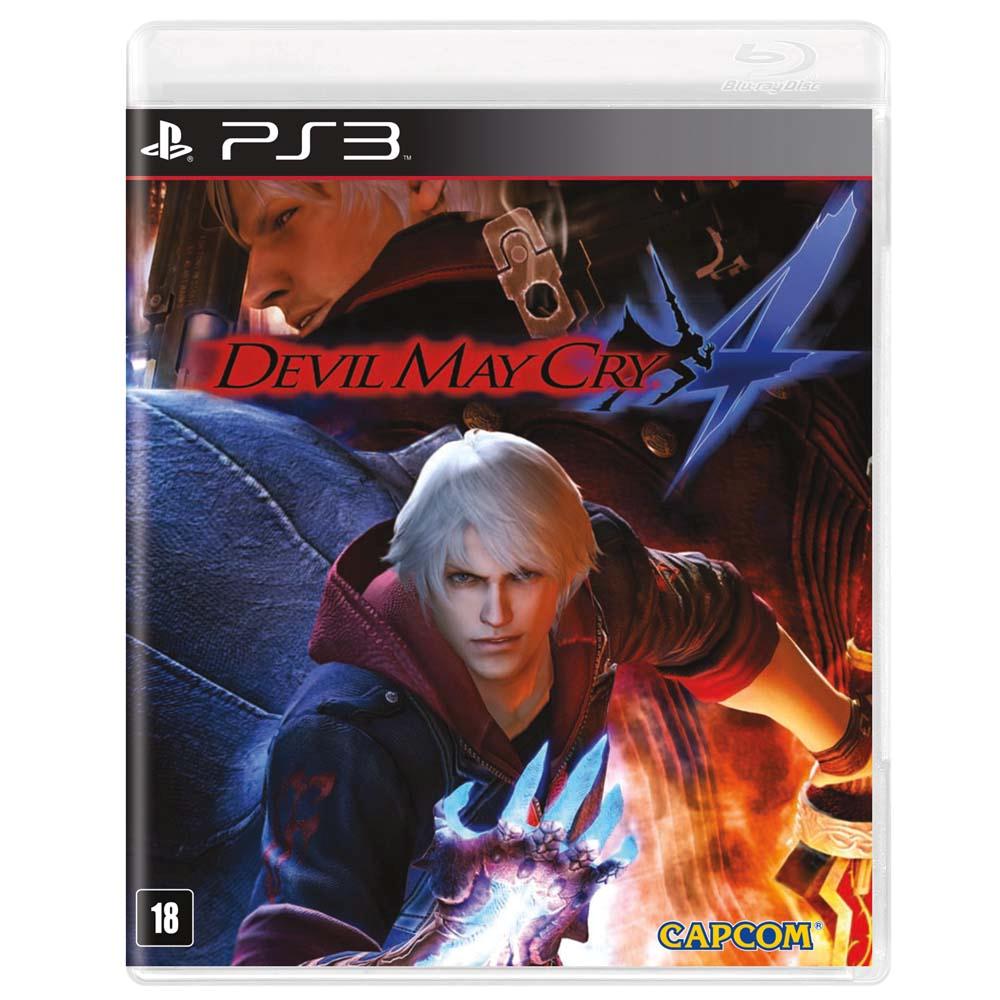 Jogo Devil May Cry 4 Ps3 Jogos Playstation 3 No Pontofriocom