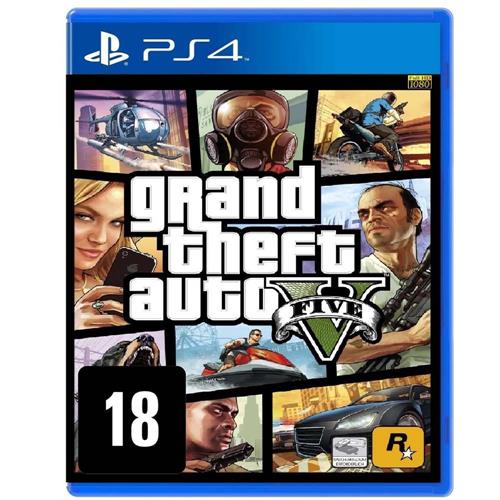 Jogo Grand Theft Auto V - PS4 Menor preço em Jogo Grand Theft Auto V - PS4