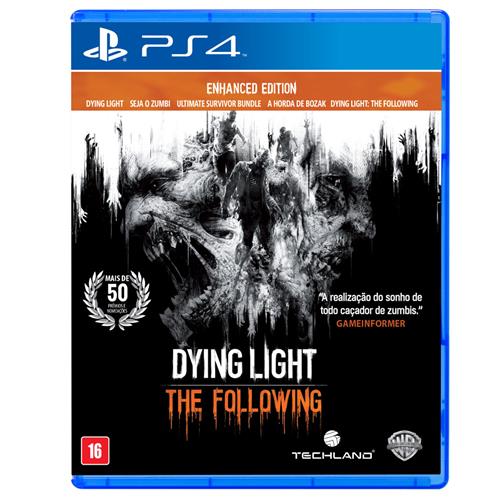 Jogo Dying Light: The Following - Enhanced Edition - PS4 Menor preço em Jogo Dying Light: The Following - Enhanced Edition - PS4