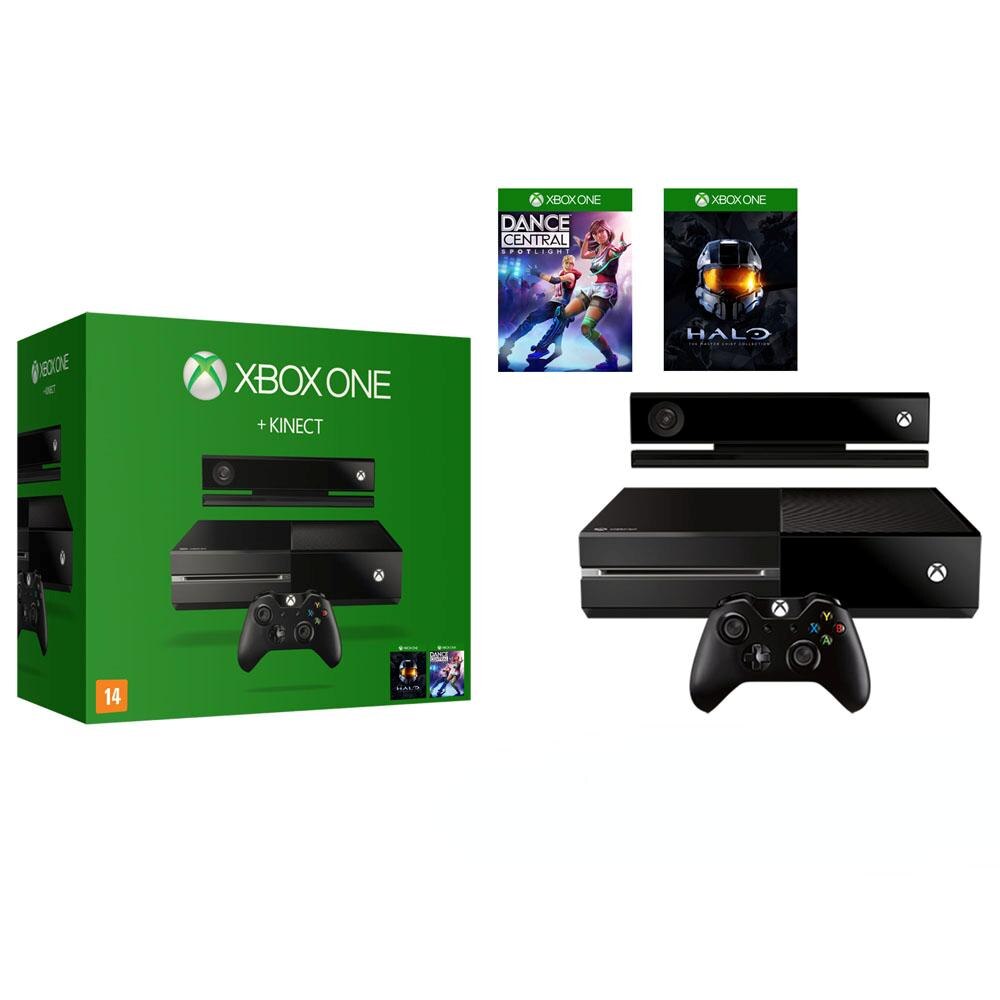 Console Xbox One 500 GB Kinect + Halo The Master Chief