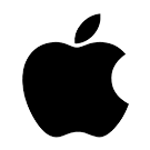A imagem mostra o Logo da marca Apple