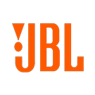 A imagem mostra o Logo da marca JBL