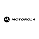 A imagem mostra o Logo da marca Motorola
