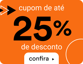 Cupom de 25% de desconto