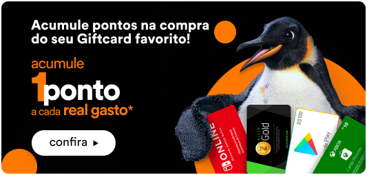 Acumule 1 ponto a cada real gasto