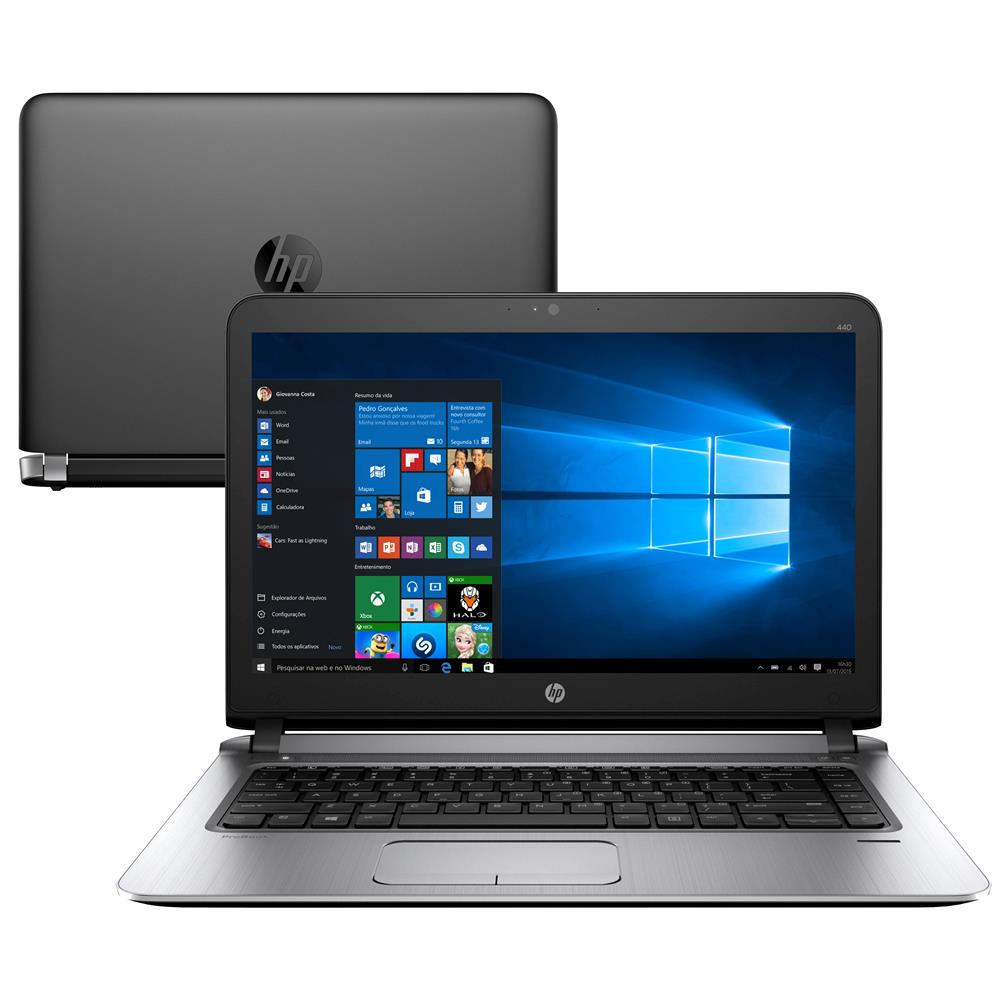 Notebook HP Core i5-6200U 4GB 500GB Tela 14" Windows 10 ...