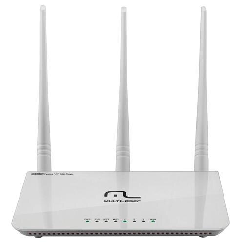 Roteador Multilaser RE163 300Mbps com 3 Antenas Menor preço em Roteador Multilaser RE163 300Mbps com 3 Antenas