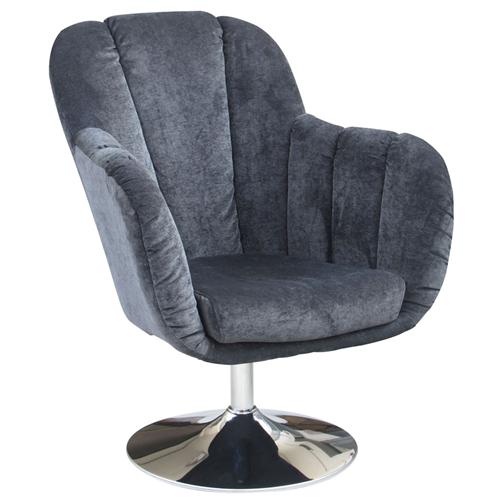 Poltrona Importada Giratória Lancaster em Tecido Poliéster - Azul é boa?