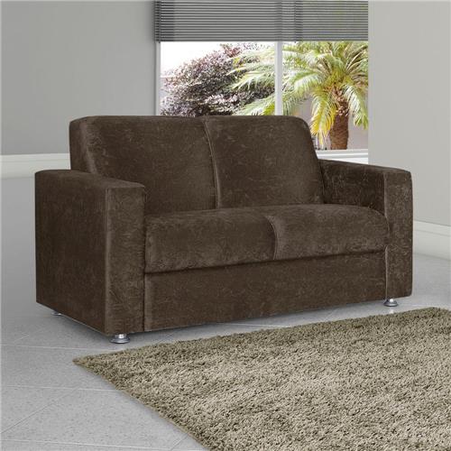 Sofá 2 Lugares American Comfort Roma em Tecido Suede Amassado Menor preço em Sofá 2 Lugares American Comfort Roma em Tecido Suede Amassado