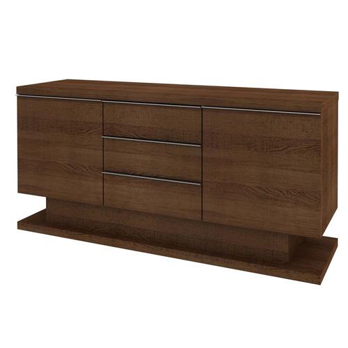 Buffet Madesa 7281A com 2 Portas e 3 Gavetas - Rustic Menor preço em Buffet Madesa 7281A com 2 Portas e 3 Gavetas - Rustic