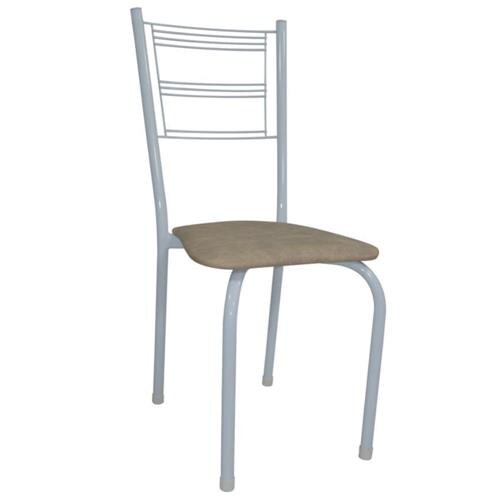 Cadeira Fabone Cuiabá Tubular - Branco/Bege é boa?