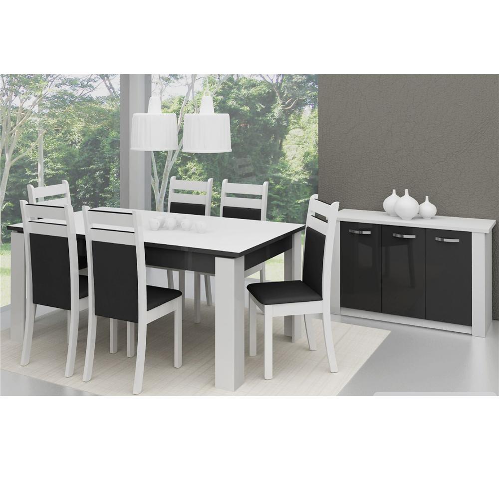 Mesa De Jantar Com 6 Cadeiras Madesa Diana Conjuntos De Mesas E Mesa De Jantar Com 6 Cadeiras Madesa Diana Conjuntos De Mesas E