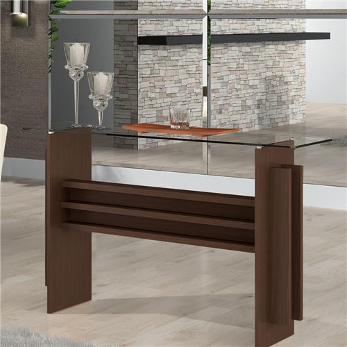 Mesa de Jantar LJ Móveis Infinity com 4 Cadeiras em Suede e Aparador Conjuntos de Mesas e Adesivo De Parede De Boca ~ Mesa de Jantar LJ Móveis Infinity com 4 Cadeiras em Suede e Aparador Conjuntos de Mesas e
