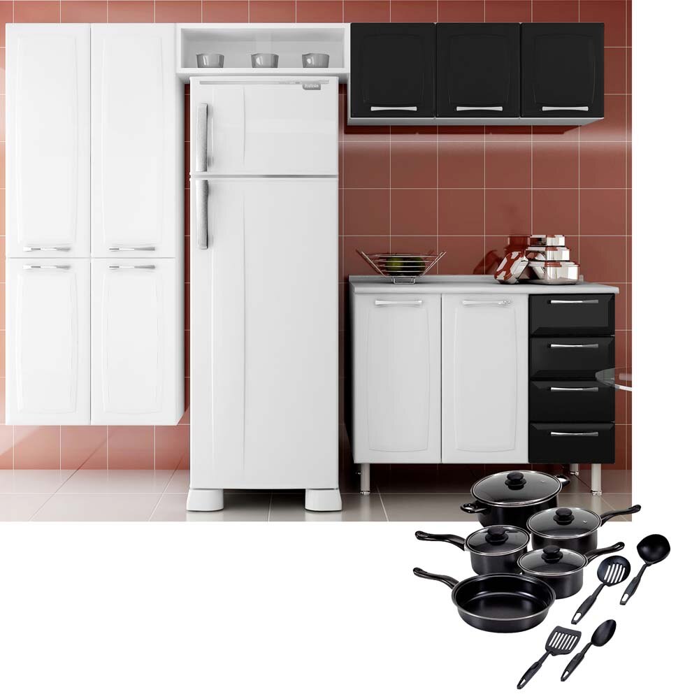 Cozinha Compacta Itatiaia Anita Smart Com 3 Pe As Branco Preto Conjunto De Panelas Inova 5 Pe As Com Utensilios Pontofrio Com Cozinha Compacta Itatiaia Anita Smart Com 3 Pe As Branco Preto Conjunto De Panelas Inova 5 Pe As Com Utensilios Pontofrio Com