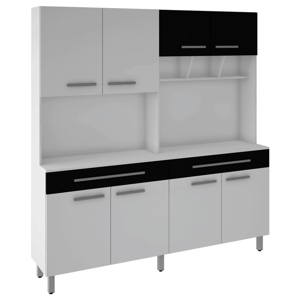 Cristaleira Fama Azal Ia Com 8 Portas E 2 Gavetas Cozinha Compacta Cristaleira Fama Azal Ia Com 8 Portas E 2 Gavetas Cozinha Compacta