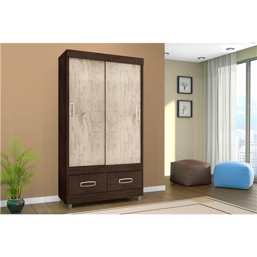 Guarda-Roupa Araplac 18425 com 2 Portas de Correr e 2 Gavetas é boa?