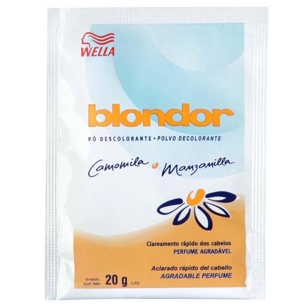 Descolorante Em Pó Blondor Wella 20g Descolorante No Pontofriocom