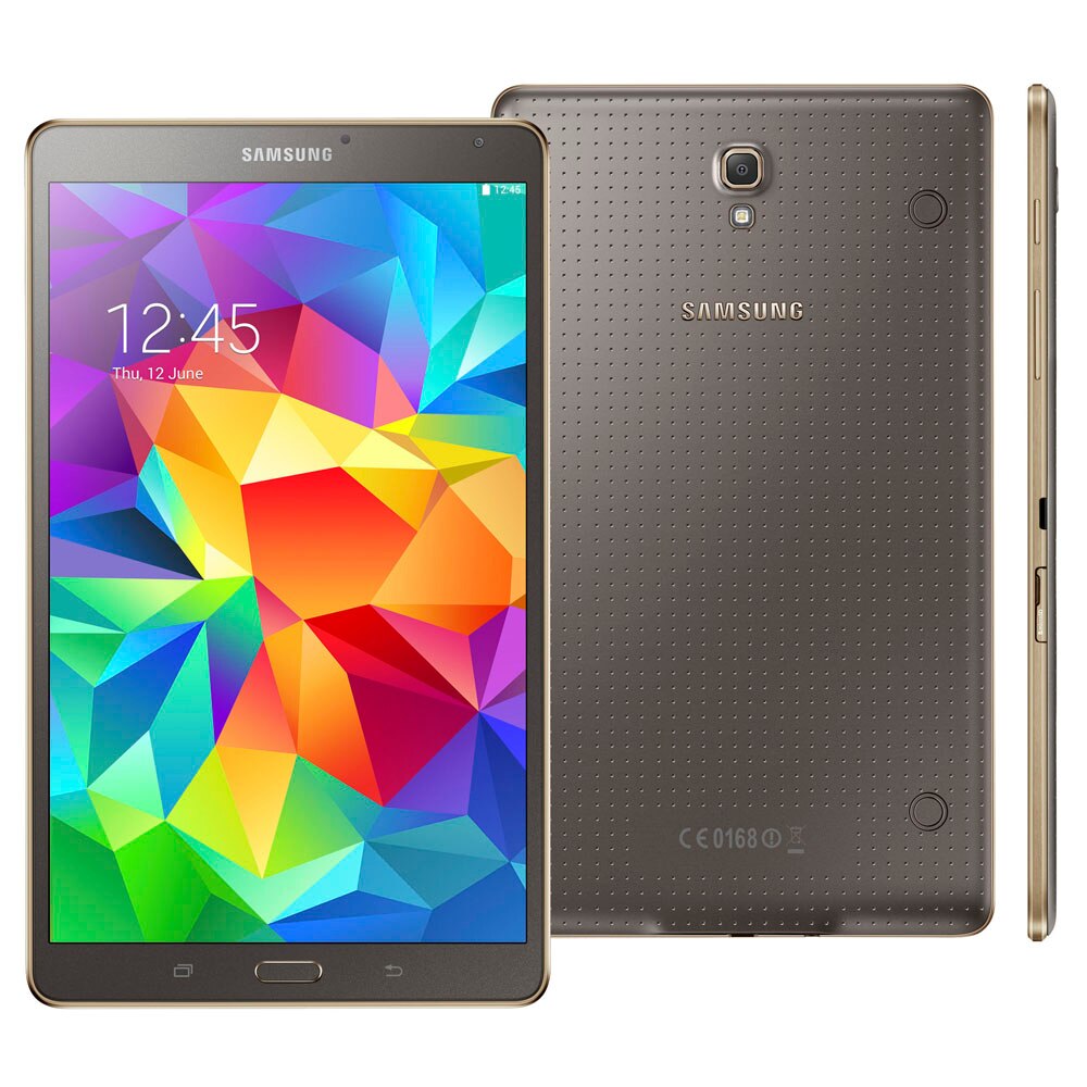 Tablet Samsung Galaxy Tab S com Tela 8.4” Super Amoled, 16GB, Processador OctaCore, 4G, Câmera 