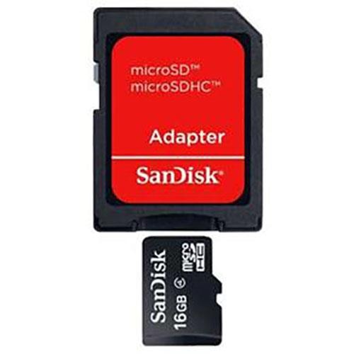 Cartão de Memória SanDisk microSDHC com Adaptador - 16GB é boa?