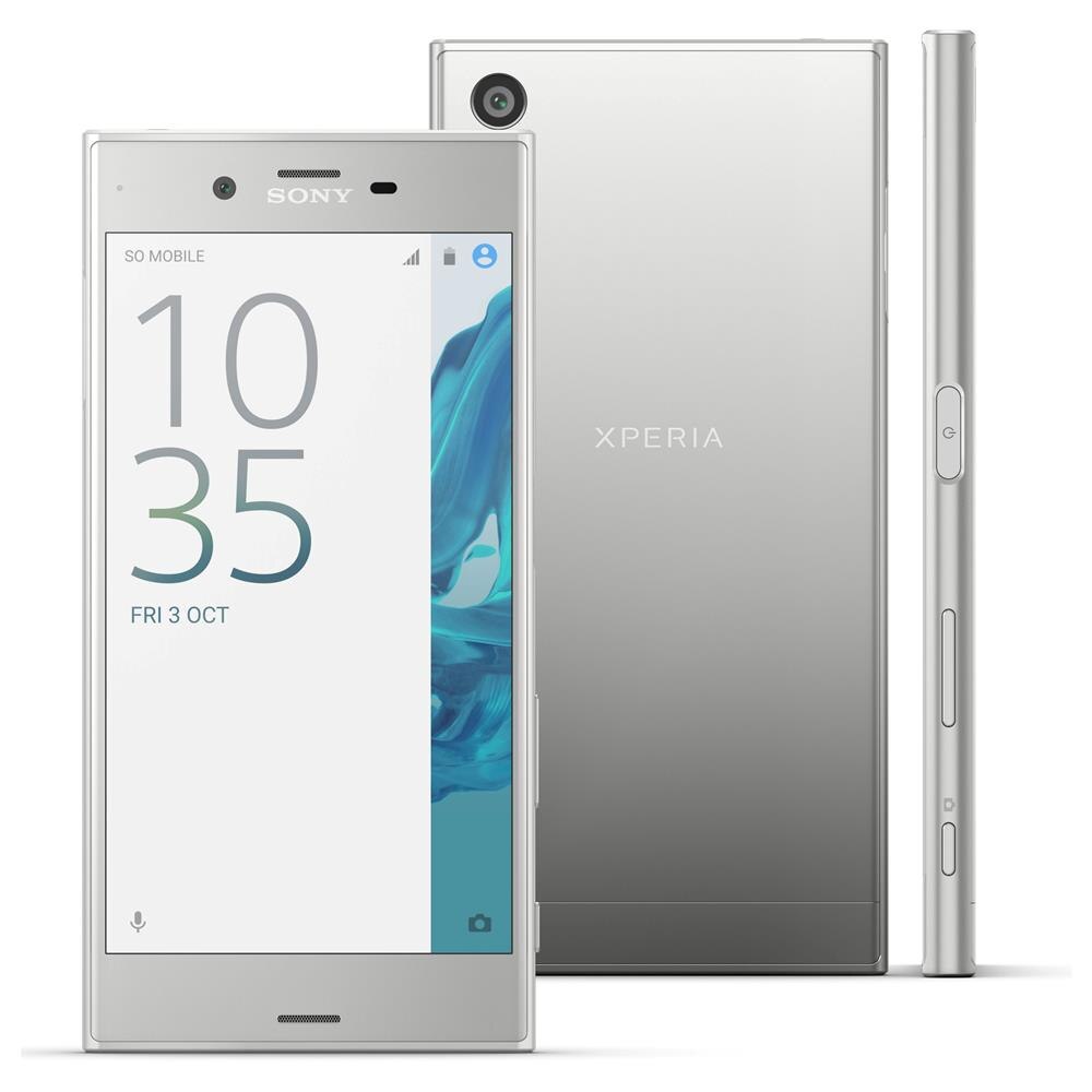smartphone sony xperia xz f8331 prata com 32gb tela 5 2 câmera