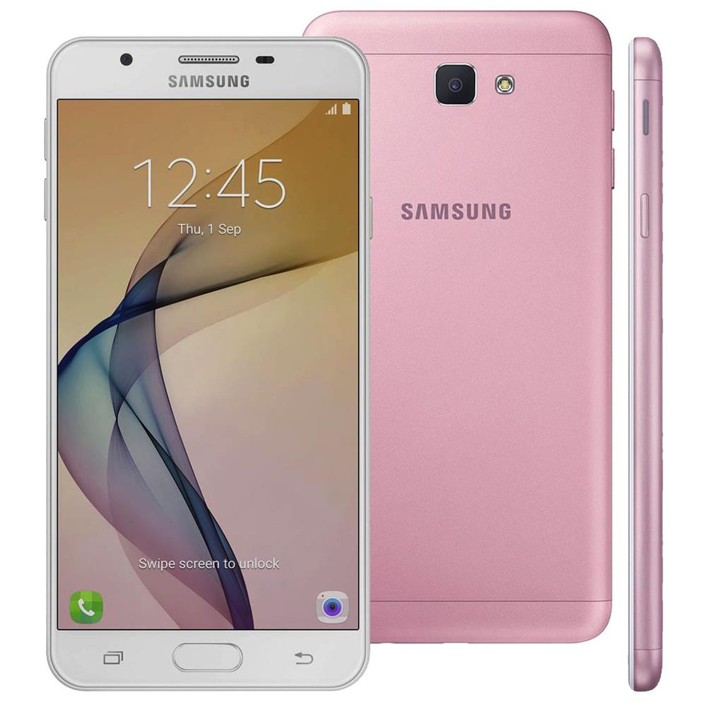 Smartphone Samsung Galaxy J5 Prime Leitor Digital, Câmera Frontal com