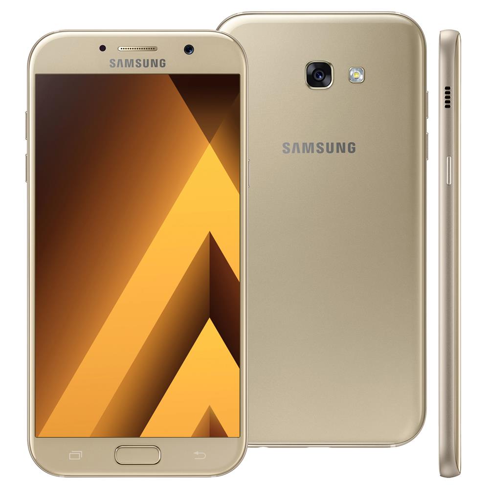 Smartphone Samsung Galaxy A7 2017 A720F/DS Dourado com 64GB, Dual