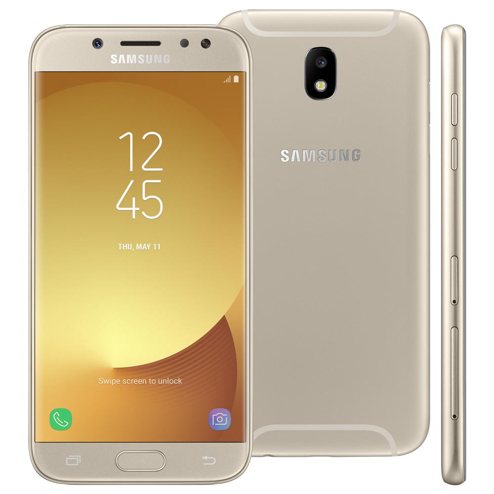 Smartphone Samsung Galaxy J5 Pro Dourado 32GB, Tela 5.2