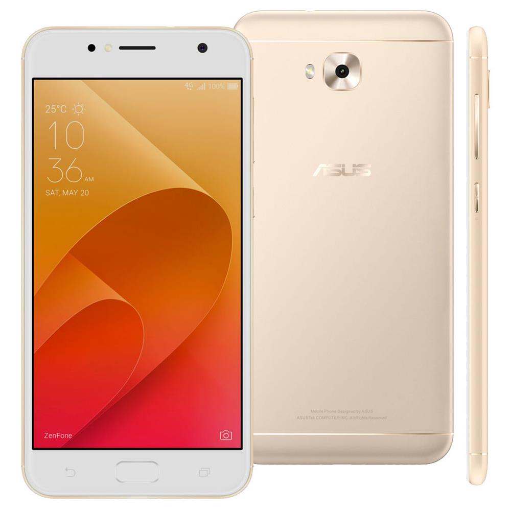 Smartphone Asus Zenfone Selfie ZB553KL Dourado com 16GB 