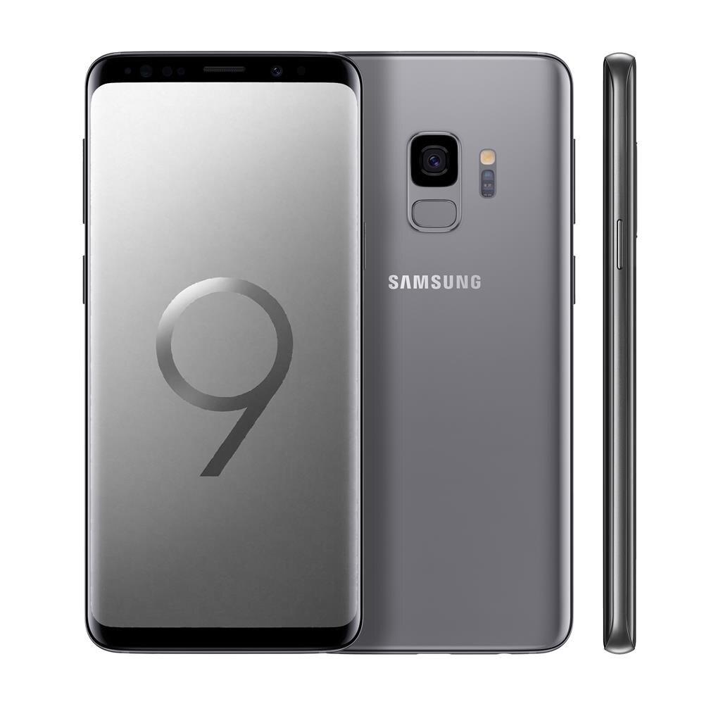 Smartphone Samsung Galaxy S9 Cinza Dual Chip, Android 8.0, Câmera 12MP, 4GB RAM e Processador 