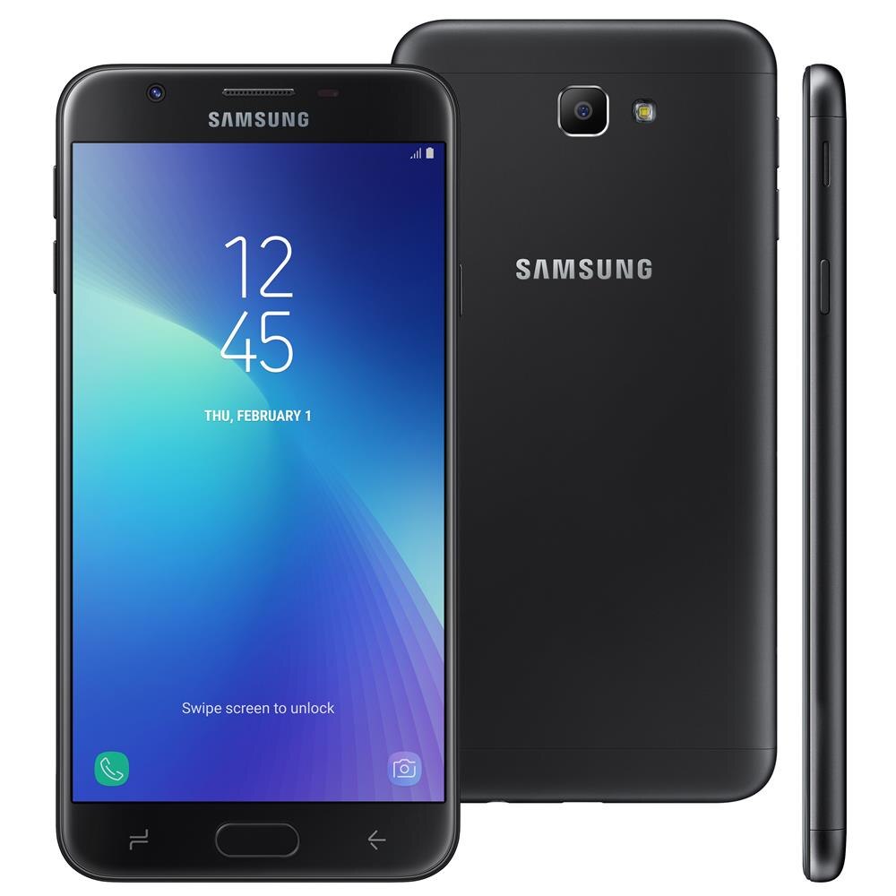 Smartphone Samsung Galaxy J7 Prime 2 Preto 32GB Tela 5.5” Dual Chip Android 7.1 Câmera 13MP TV 