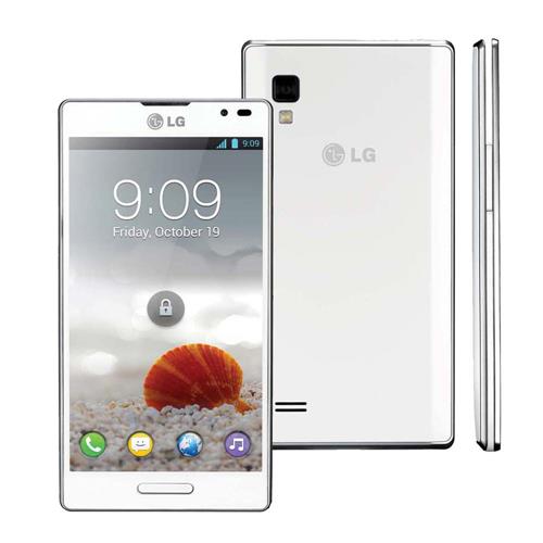 Celular lg antigo branco