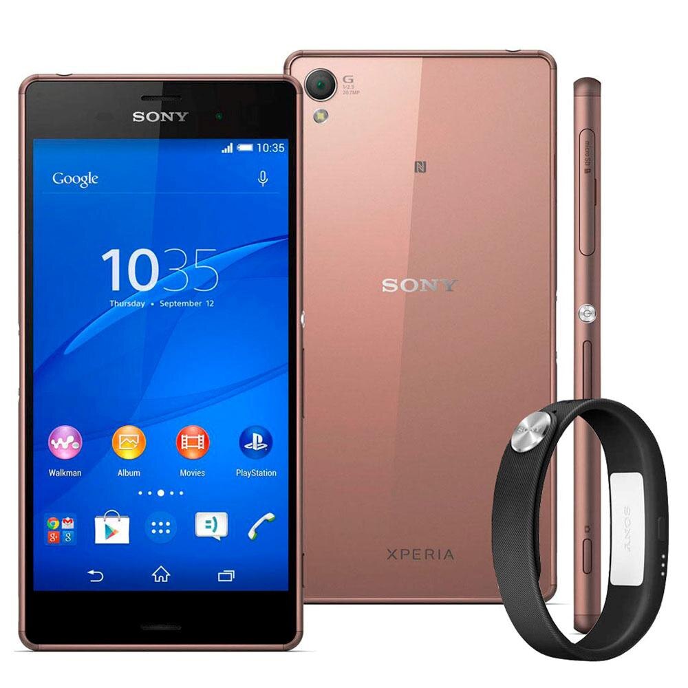 Smartphone Sony Xperia Z3 Cobre Com Tela 52 Dual Chip Câmera