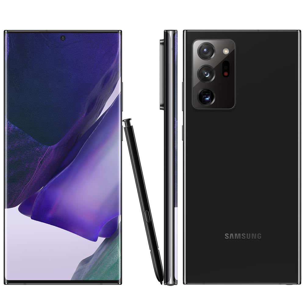 Smartphone Samsung Galaxy Note20 Ultra Preto 256GB, 12GB RAM, Tela Infinita de 6.9”, Câmera Tripla, Caneta S-Pen, Android 10 e Processador Octa-Core