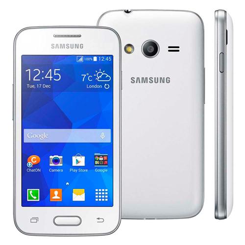 Smartphone Samsung Galaxy Ace 4 Neo SM-G318M Branco Single Chip com Tela de 4”, Android 4.4, Câmera 3MP, 3G e Processador Dual Core de 1.2GHz Menor preço em Smartphone Samsung Galaxy Ace 4 Neo SM-G318M Branco Single Chip com Tela de 4”, Android 4.4, Câmera 3MP, 3G e Processador Dual Core de 1.2GHz