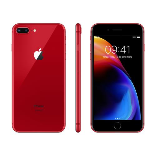 iPhone 8 Plus Apple RED Special Edition, iOS11, Câmera Dupla 12MP, 64GB, Vermelho, Tela HD de 5,5" é boa?
