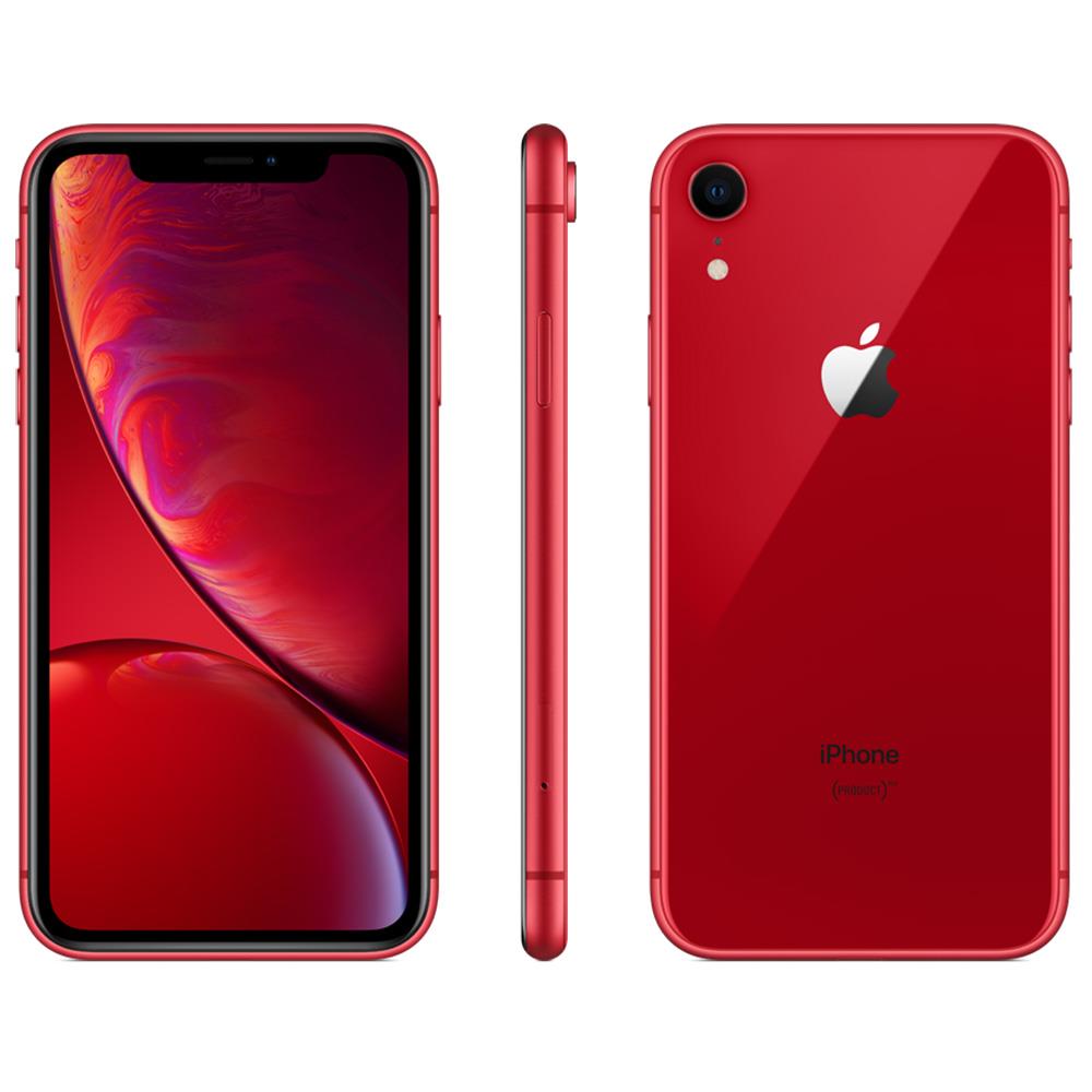 iPhone XR Apple Vermelho 128GB, Tela Retina LCD de 6,1