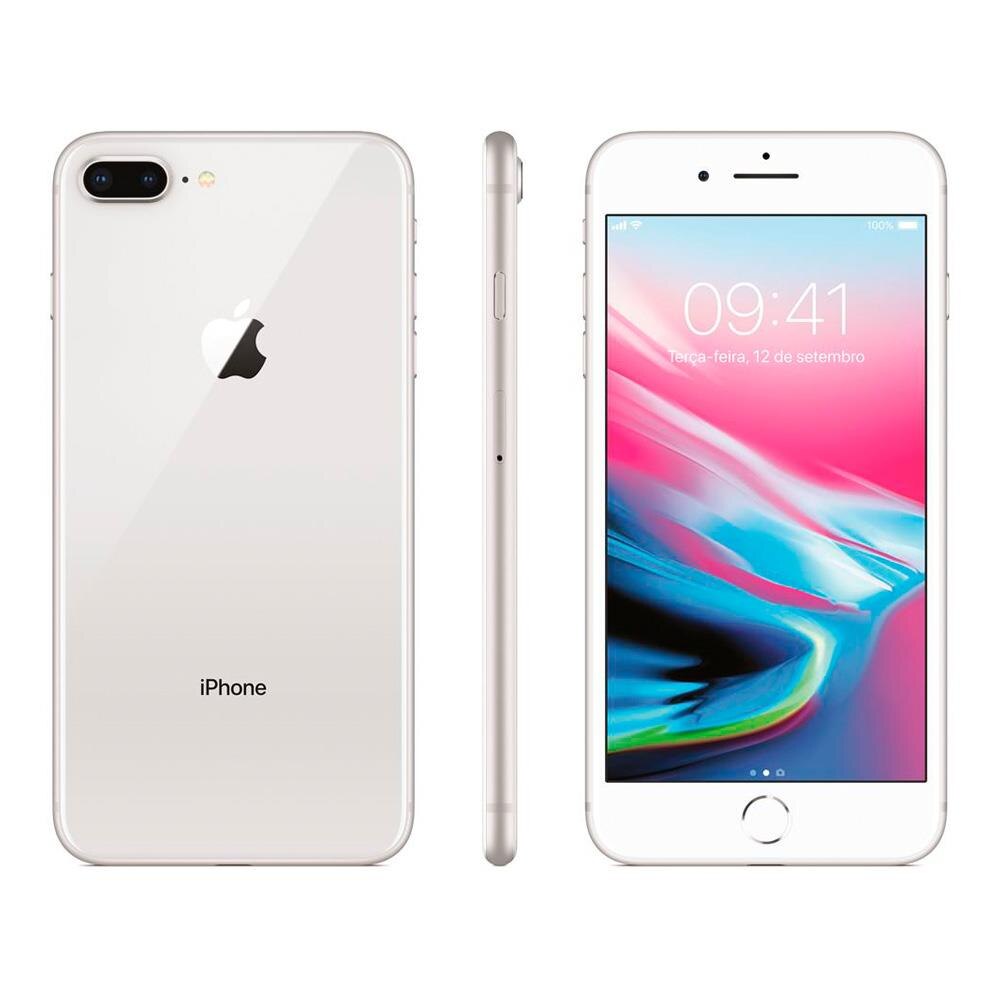 iPhone 8 Plus Apple com 128GB, Tela Retina HD de 5,5”, iOS